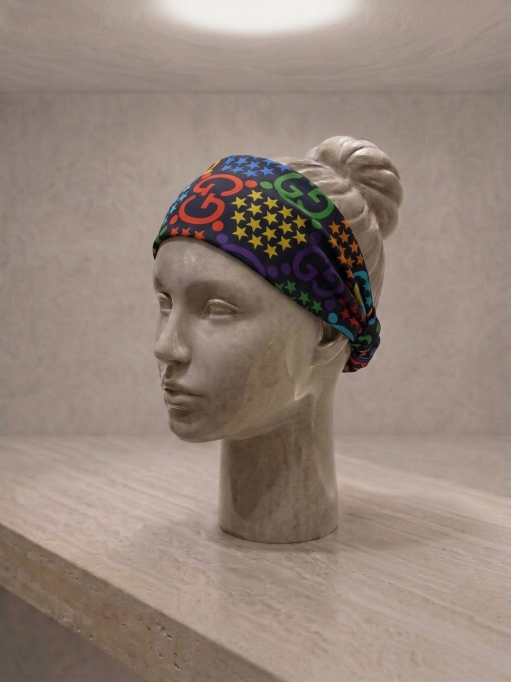 Brand New Multicolor Print Headband